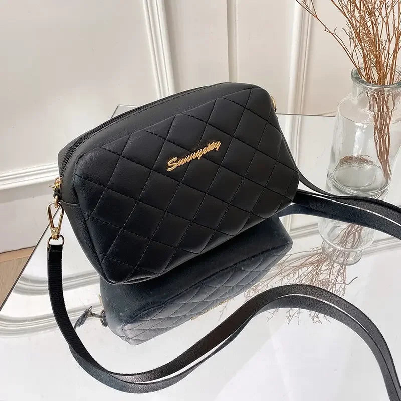 Bolsa pequena de mensageiro com borla para mulheres 2024 tendência lingge bordado câmera bolsa de ombro feminina corrente da moda bolsas crossbody femininas