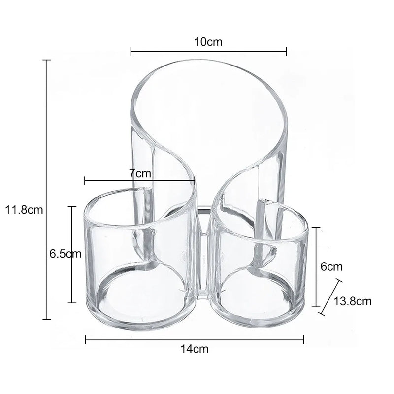 Organizador de mesa ,para escova , pinceis e outros tipos de utensílios.