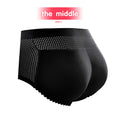 Calcinha modeladora e levantadora de bumbum, almofadas de quadril, modelador, push up, intensificador de bumbum, calcinha de controle, roupa íntima invisível, bunda falsa para mulheres